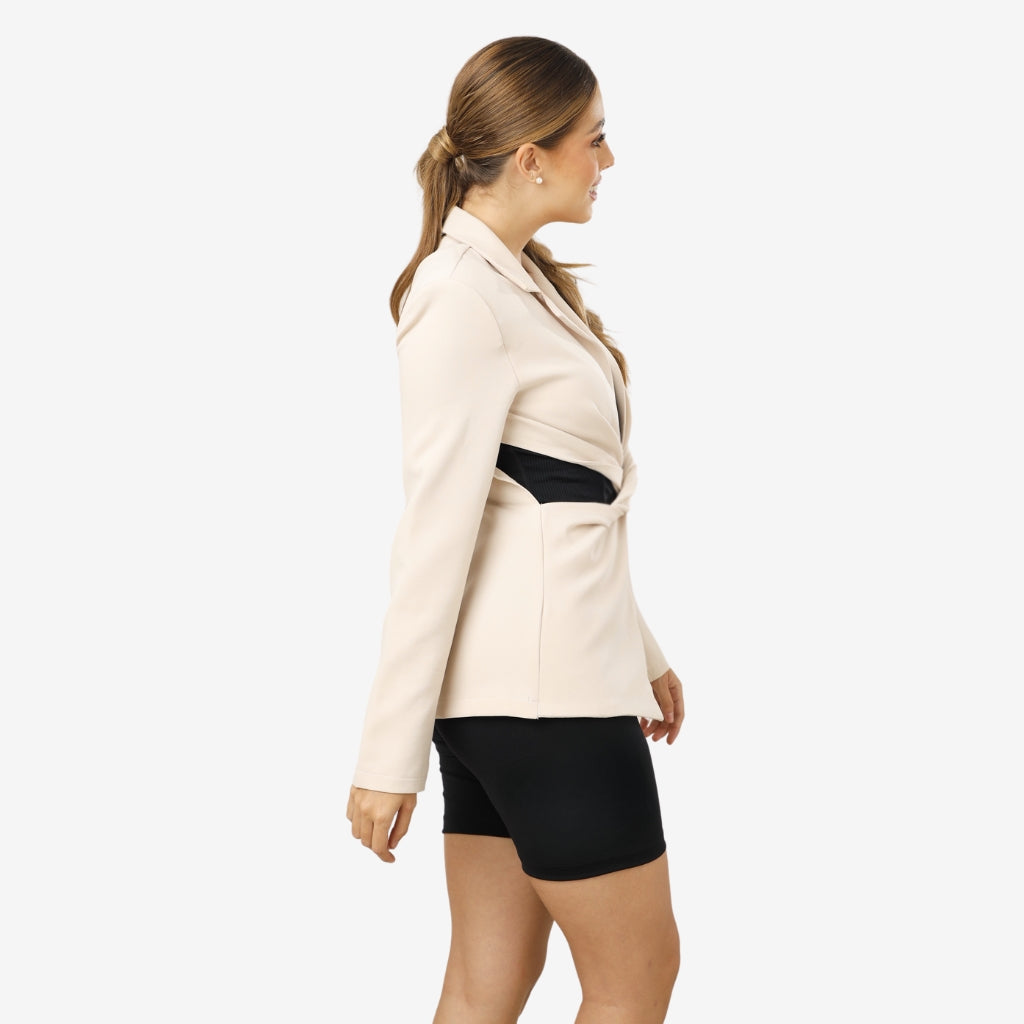 Lightweight Nude Blazer DCVS