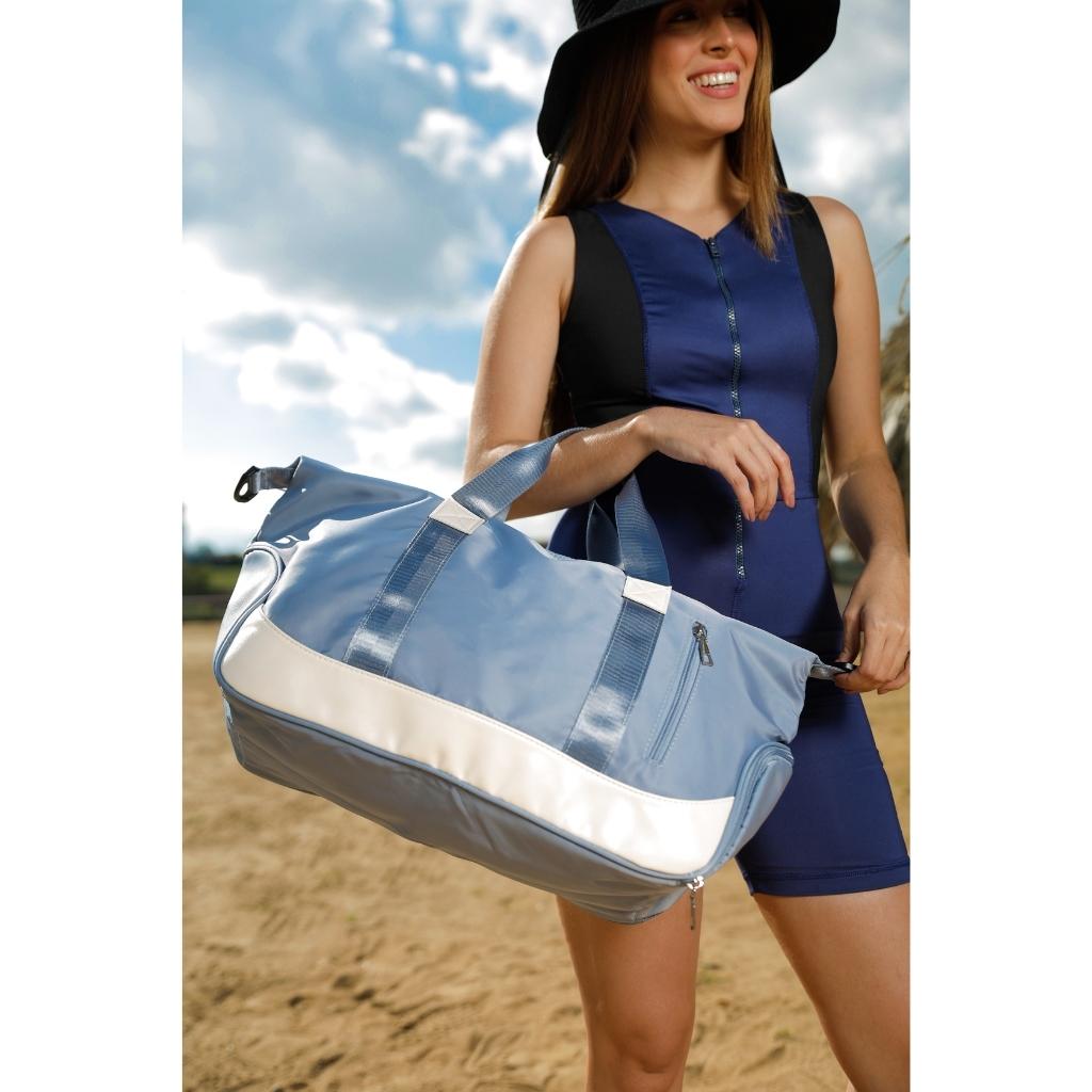 Match: Vestido De Baño Deportivo DCVS Atenea + Maleta Deportiva DCVS Calm Blue