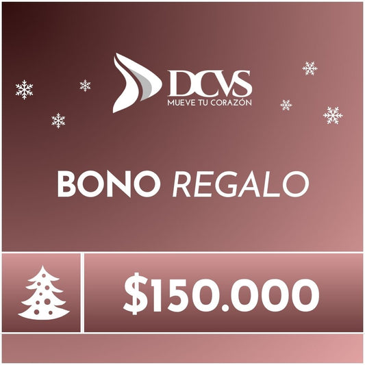 Tarjeta de Regalo Virtual de Navidad DCVS $150.000